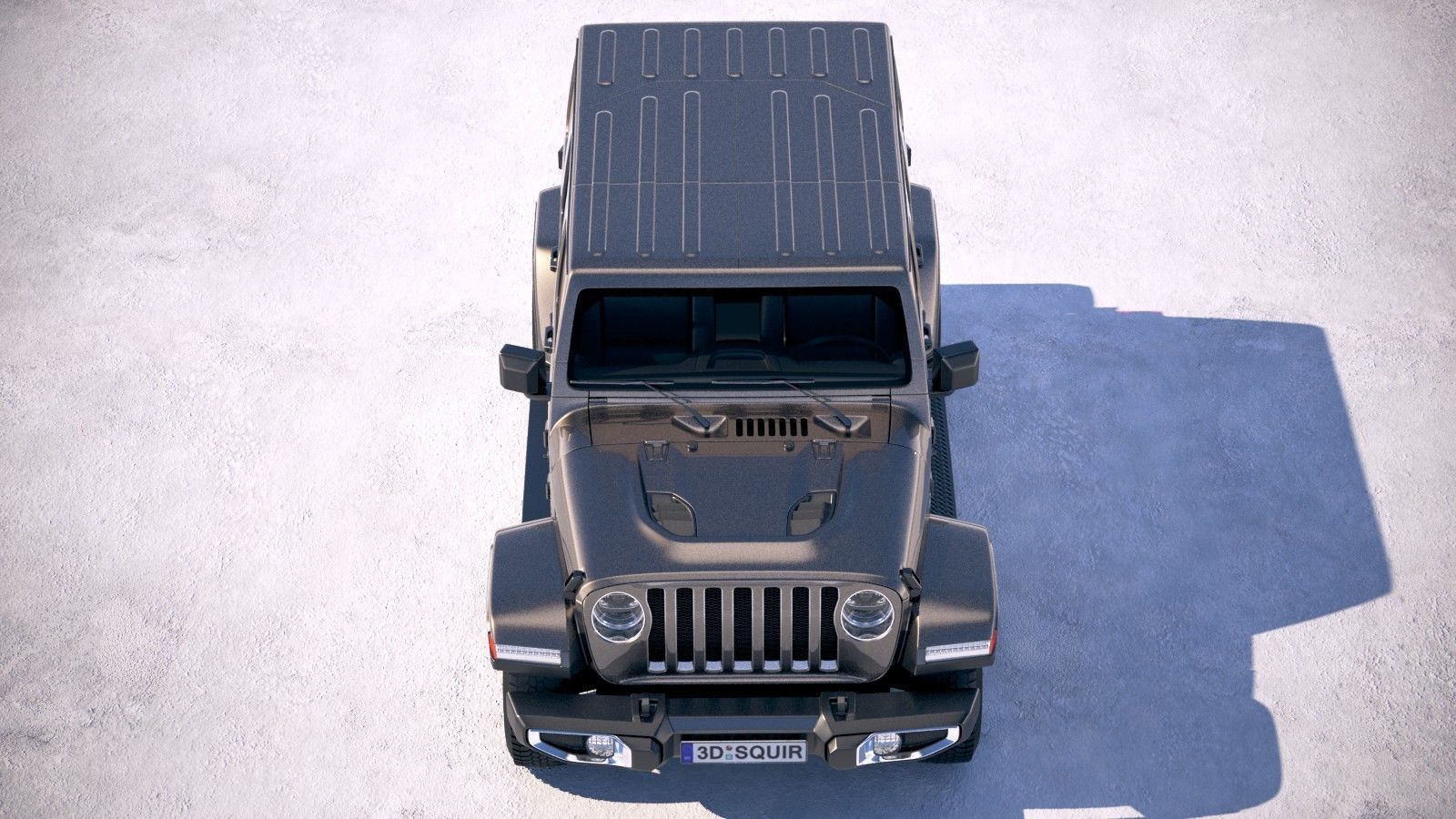 Jeep Wrangler Unlimited Sahara 2018 3D model_8
