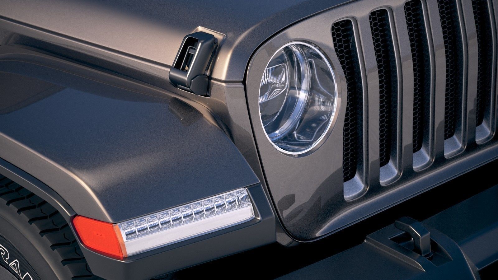 Jeep Wrangler Unlimited Sahara 2018 3D model_15