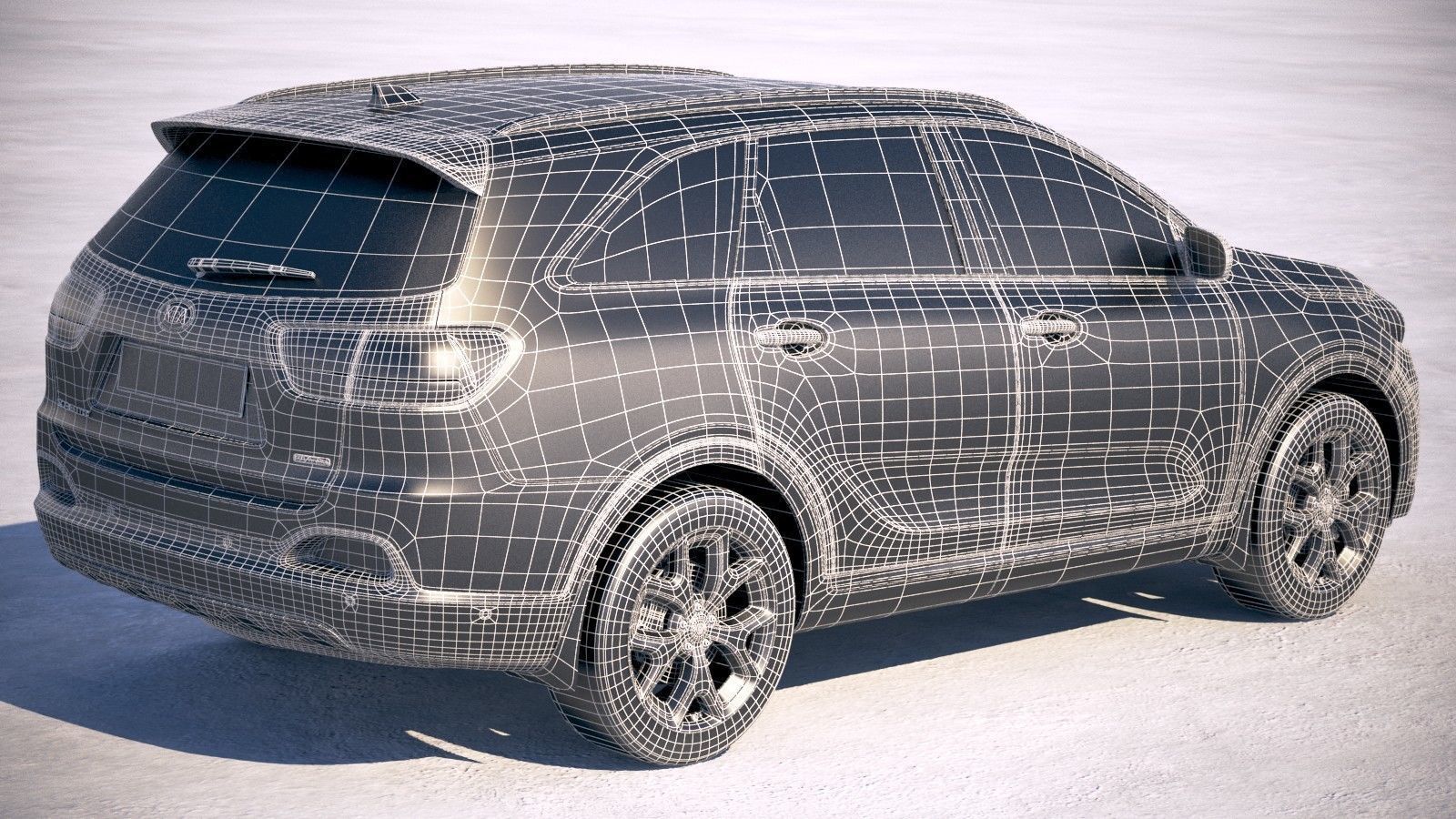 Kia Sorento 2018 3D model_20