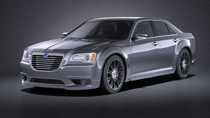 Lancia Thema 2015 VRAY 3D model