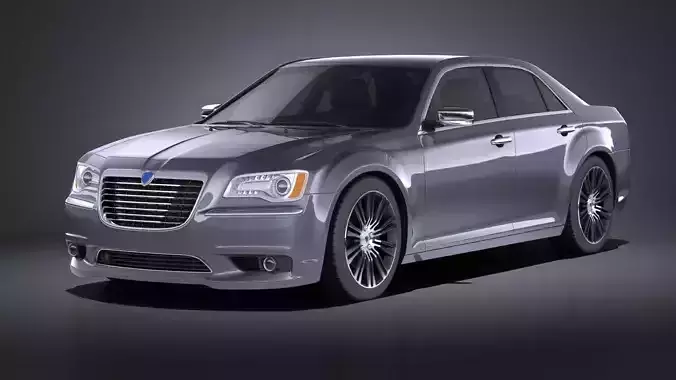 Lancia Thema 2015 VRAY