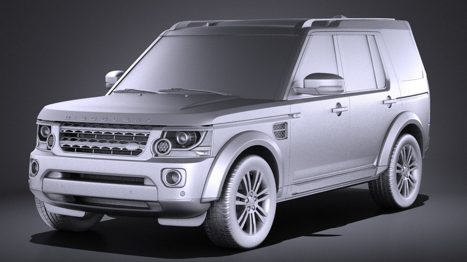 Land Rover Discovery 2014 VRAY 3D model_8