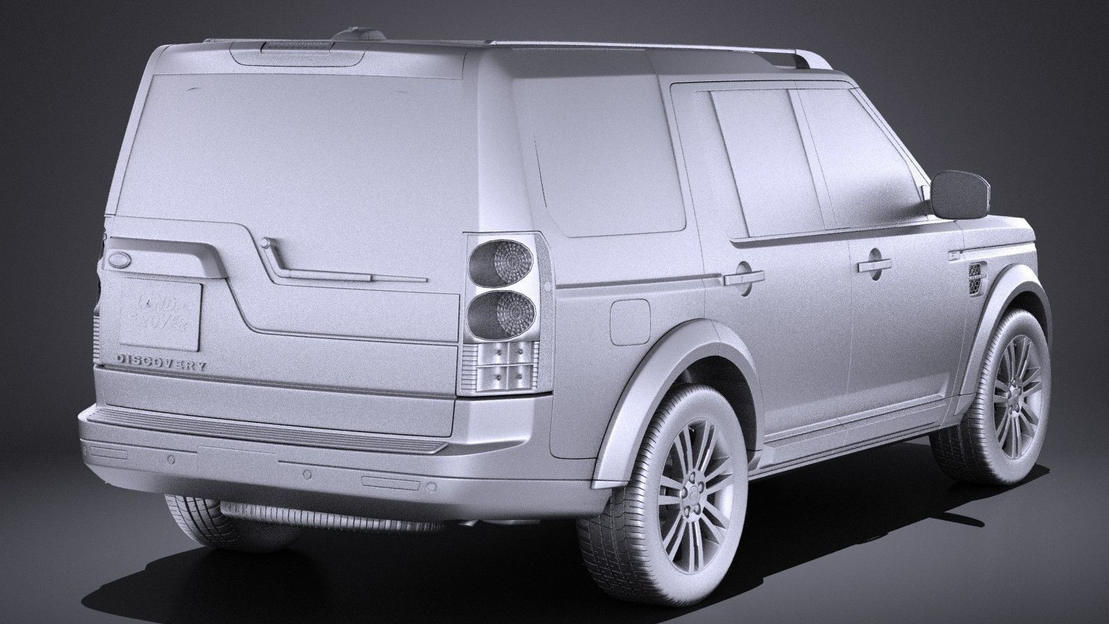 Land Rover Discovery 2014 VRAY 3D model_11