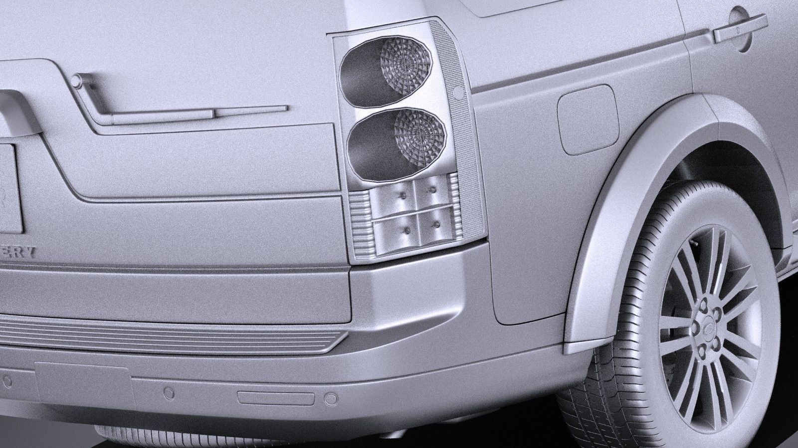 Land Rover Discovery 2014 VRAY 3D model_10