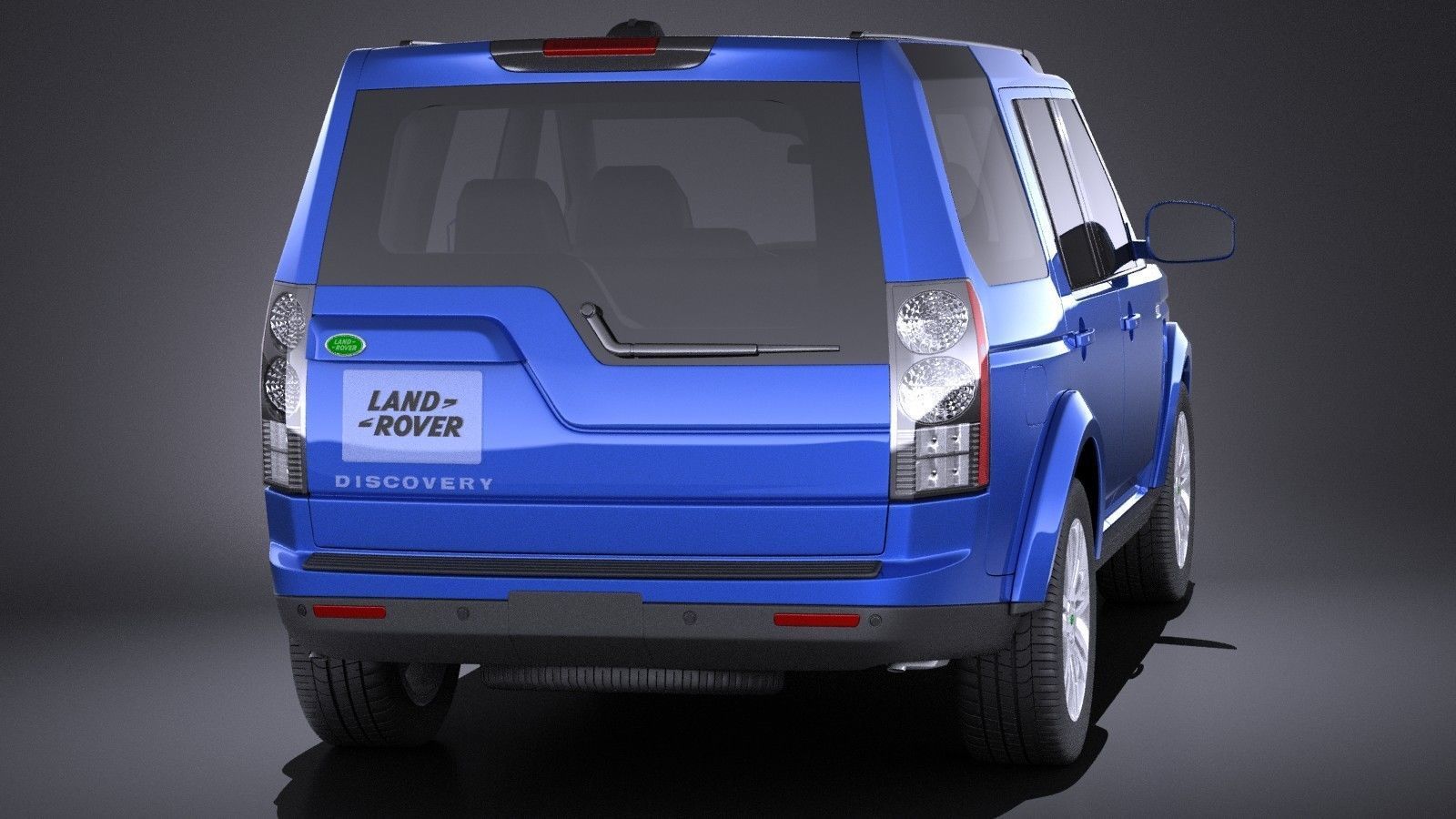 Land Rover Discovery 2014 VRAY 3D model_4
