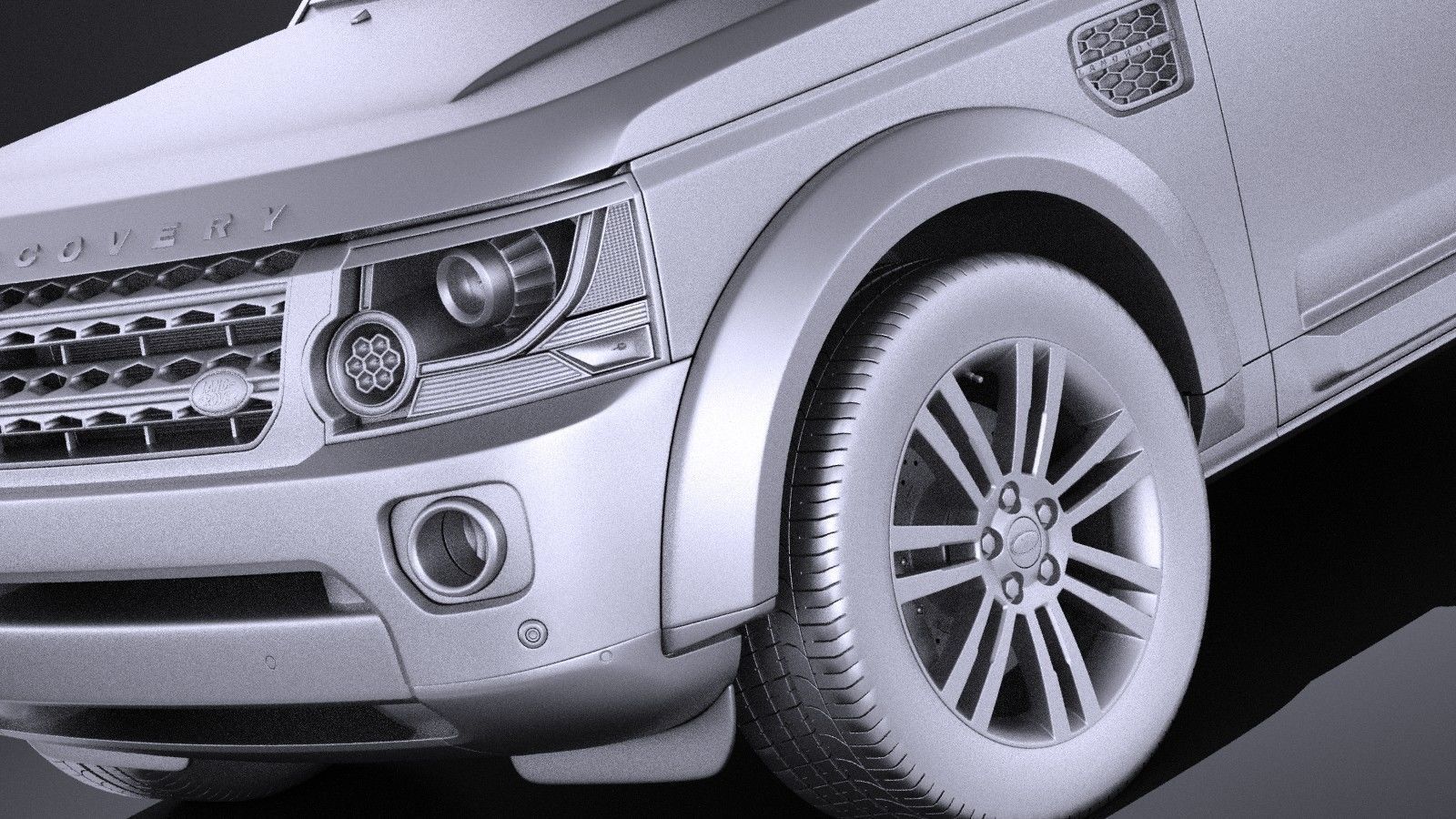 Land Rover Discovery 2014 VRAY 3D model_9