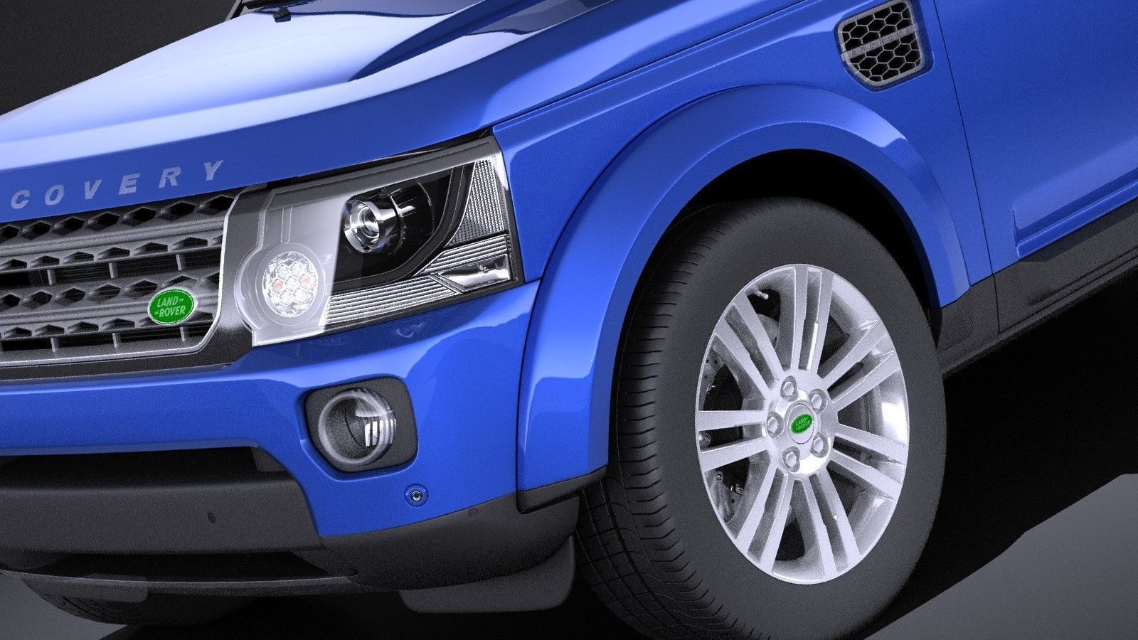 Land Rover Discovery 2014 VRAY 3D model_2
