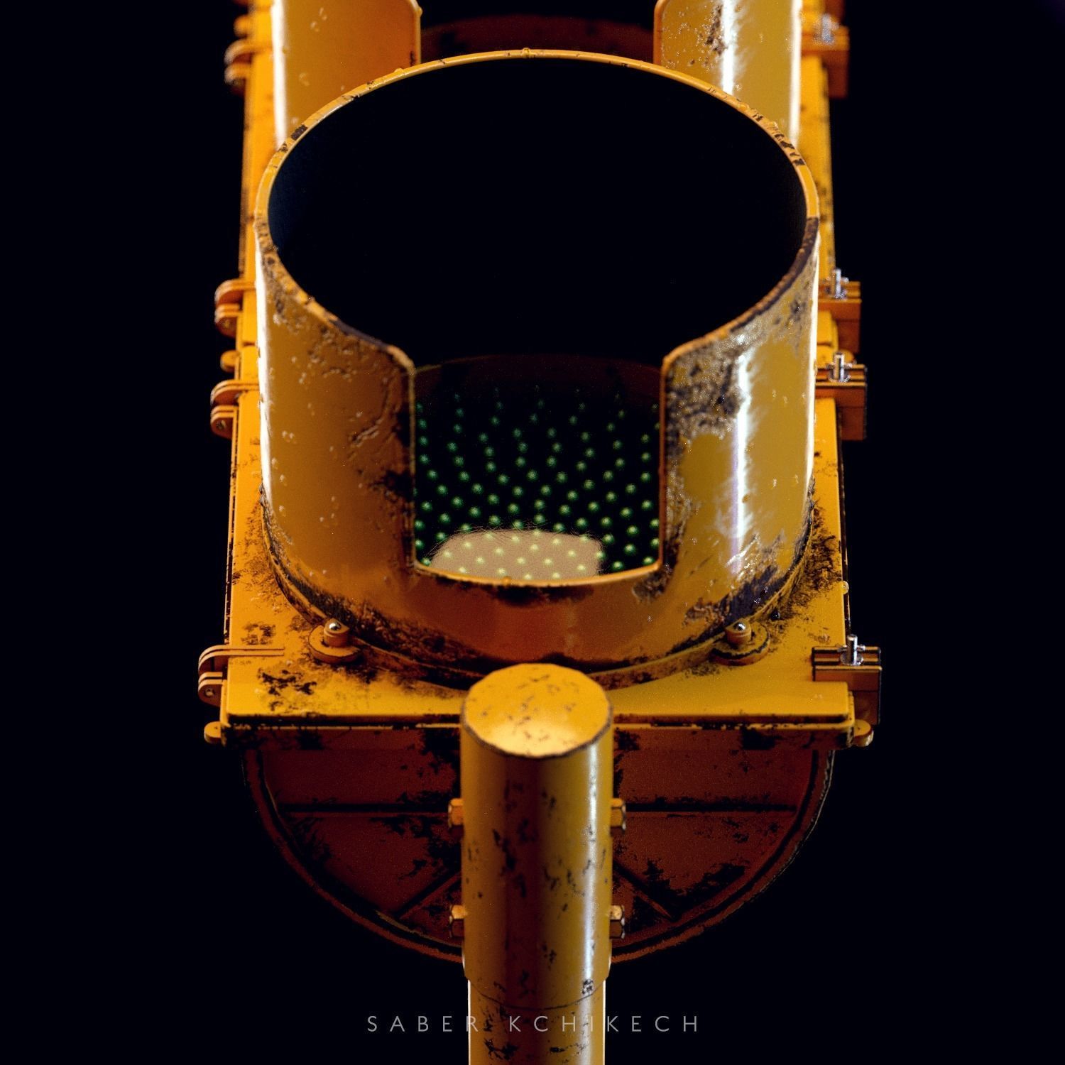 Traffic light 3D model_3