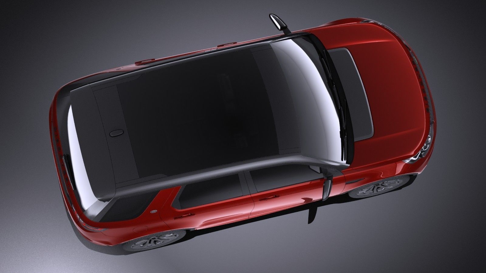 Land Rover Discovery Sport Dynamic 2017 VRAY 3D model_7
