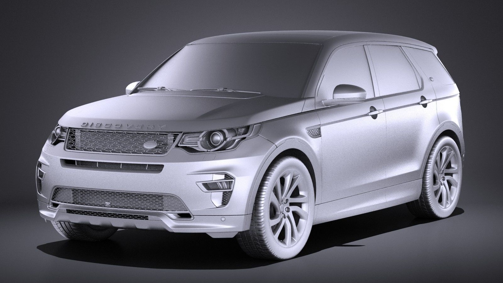 Land Rover Discovery Sport Dynamic 2017 VRAY 3D model_8