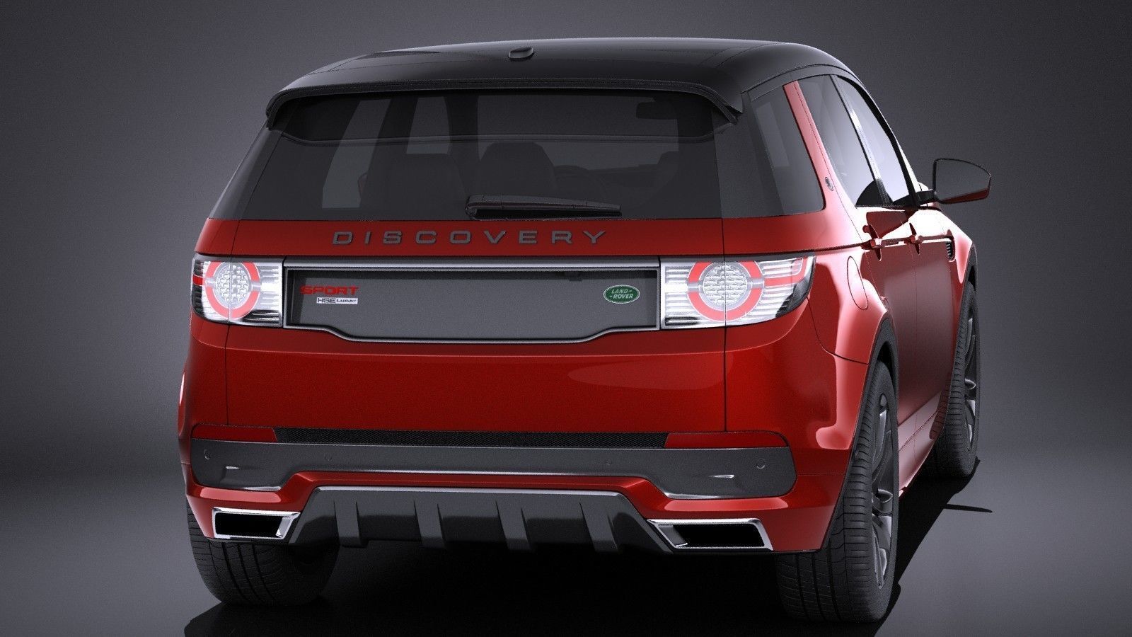 Land Rover Discovery Sport Dynamic 2017 VRAY 3D model_4