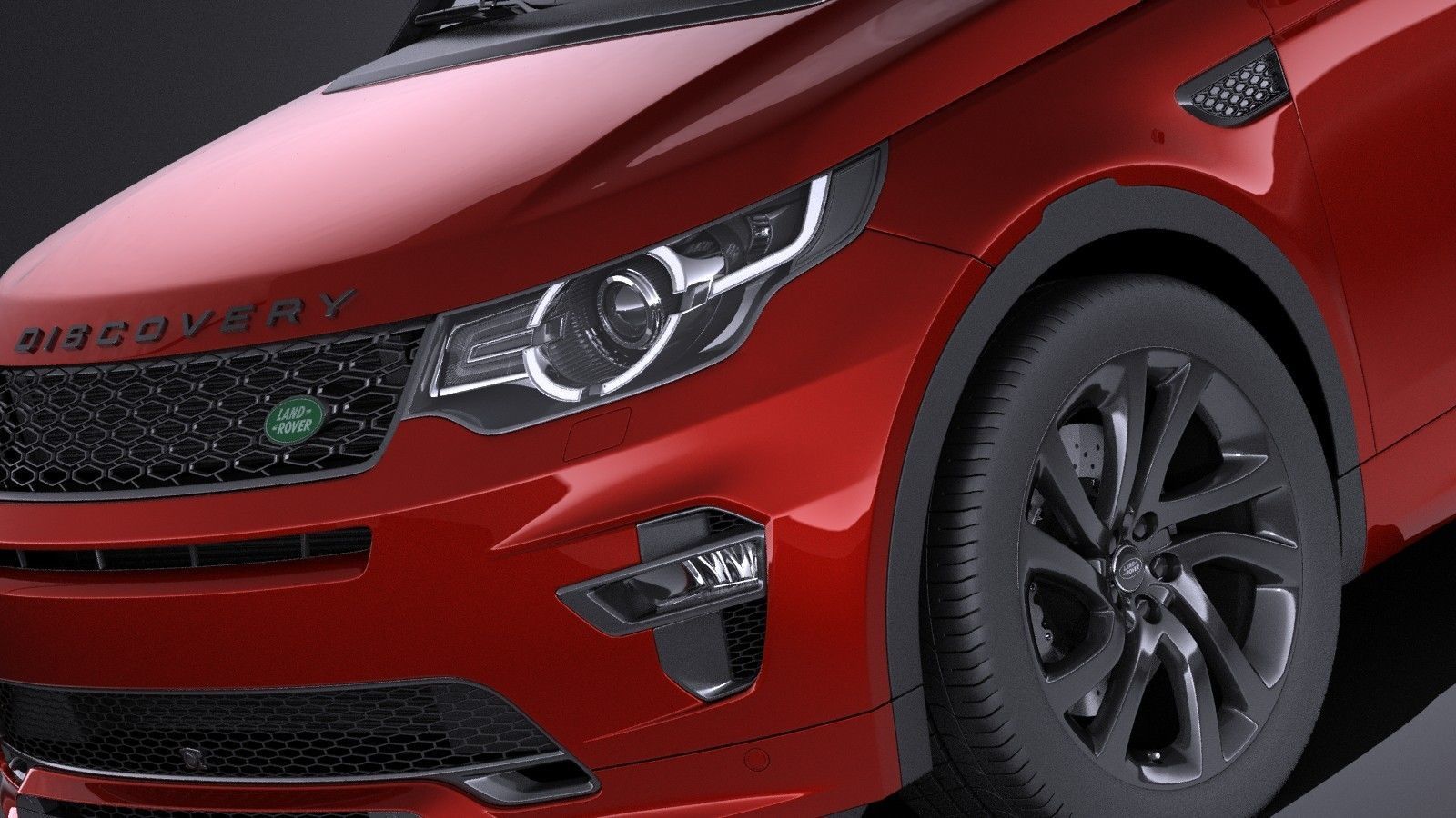 Land Rover Discovery Sport Dynamic 2017 VRAY 3D model_2