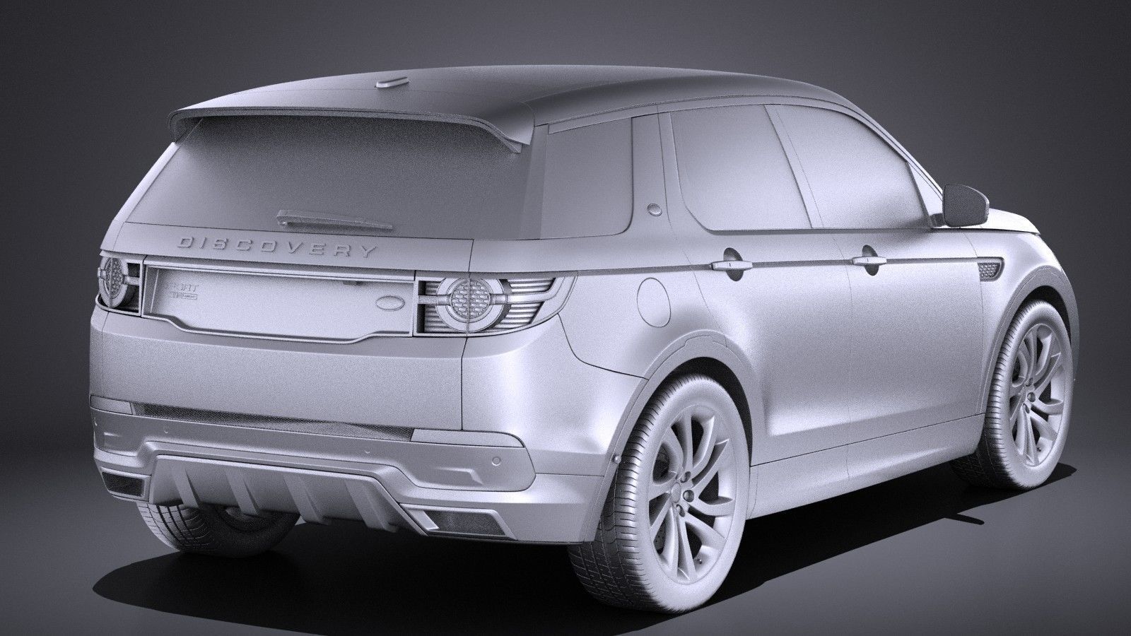 Land Rover Discovery Sport Dynamic 2017 VRAY 3D model_11