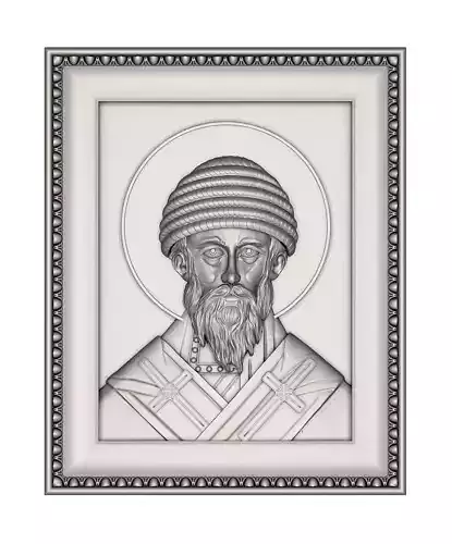 Icon Spiridon Trimifuntsky 3D print model