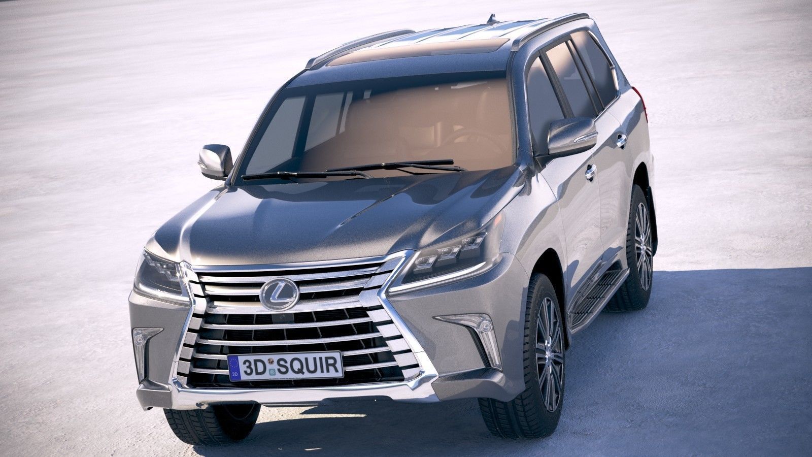 Lexus LX 570 2017 3D model_1