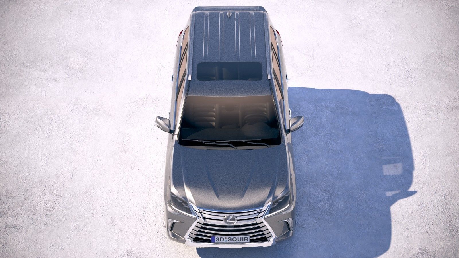 Lexus LX 570 2017 3D model_8