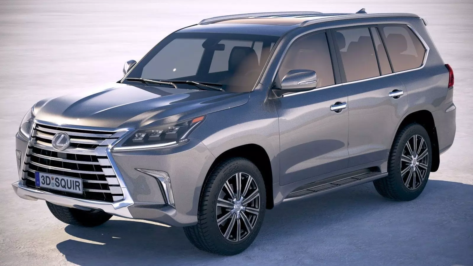Lexus LX 570 2017 3D model_0