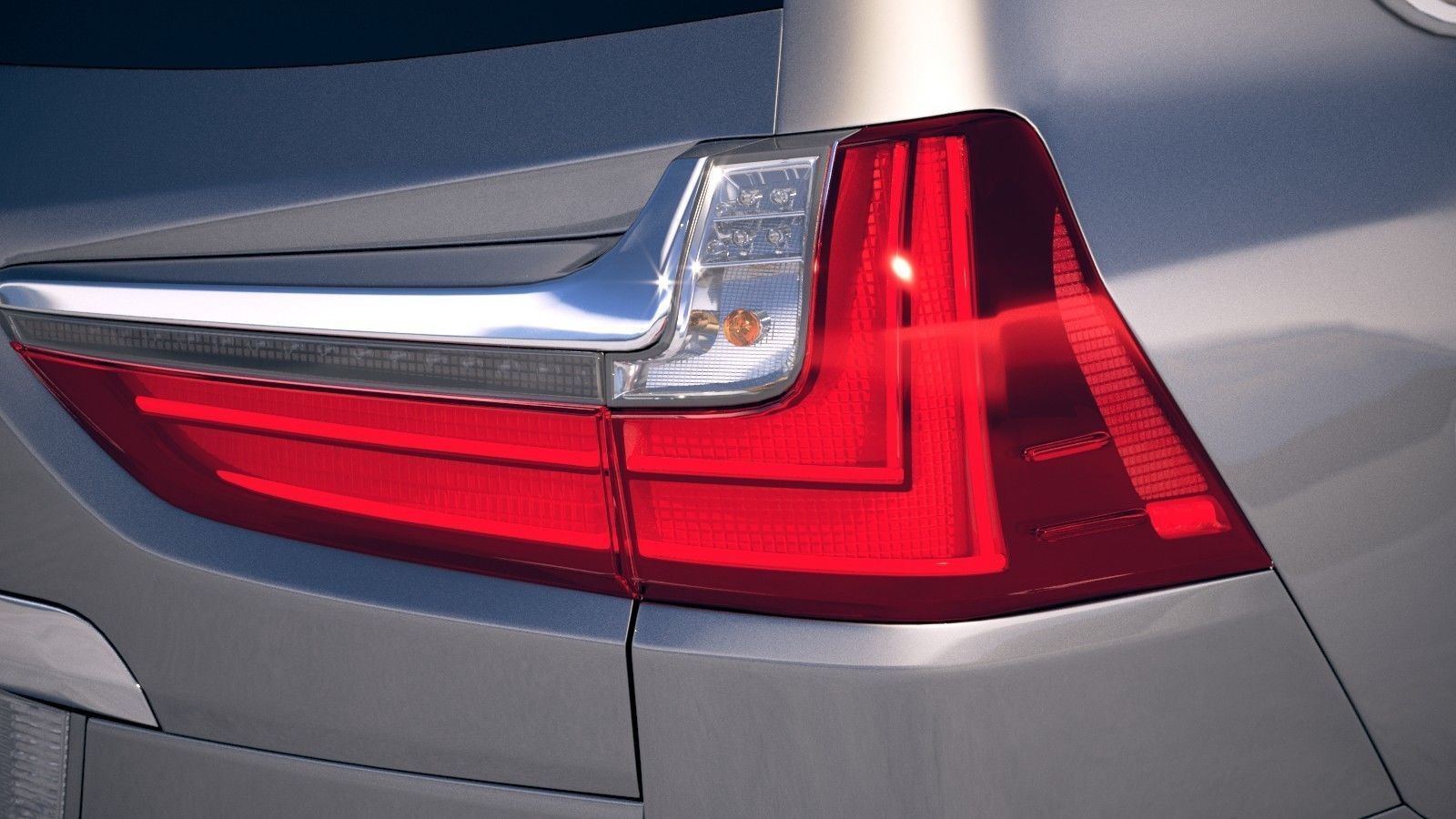 Lexus LX 570 2017 3D model_16