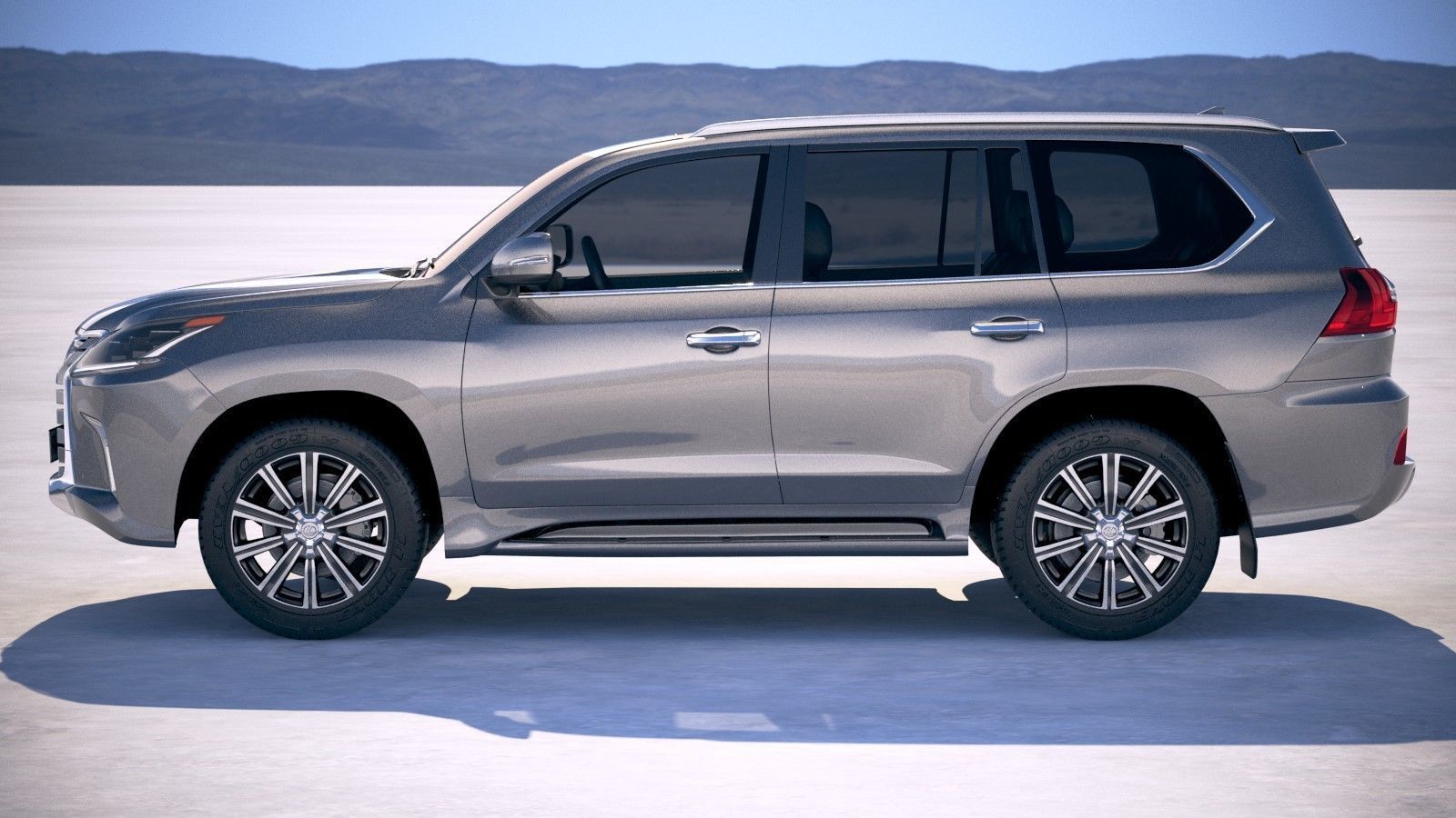 Lexus LX 570 2017 3D model_6