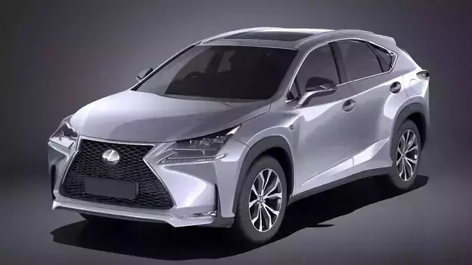 Lexus NX 2017 VRAY