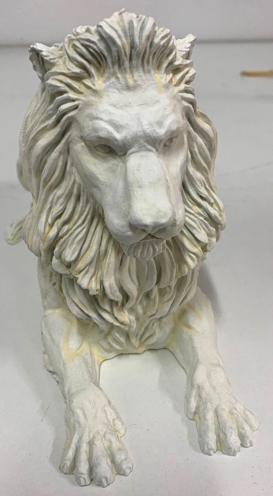 Recumbent Lion Sculpture 3d print model 3D print model_8