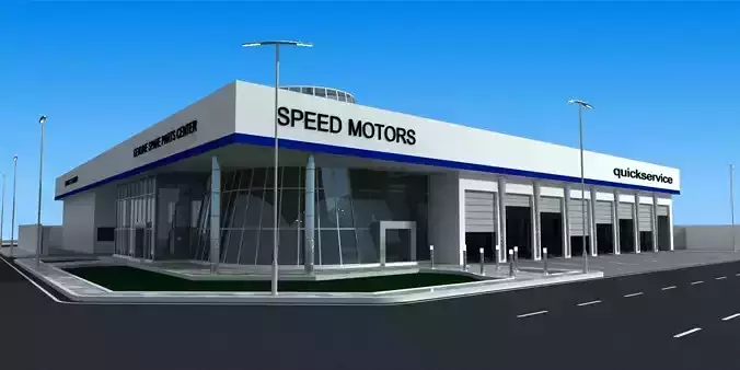 Car showroom - exhibition