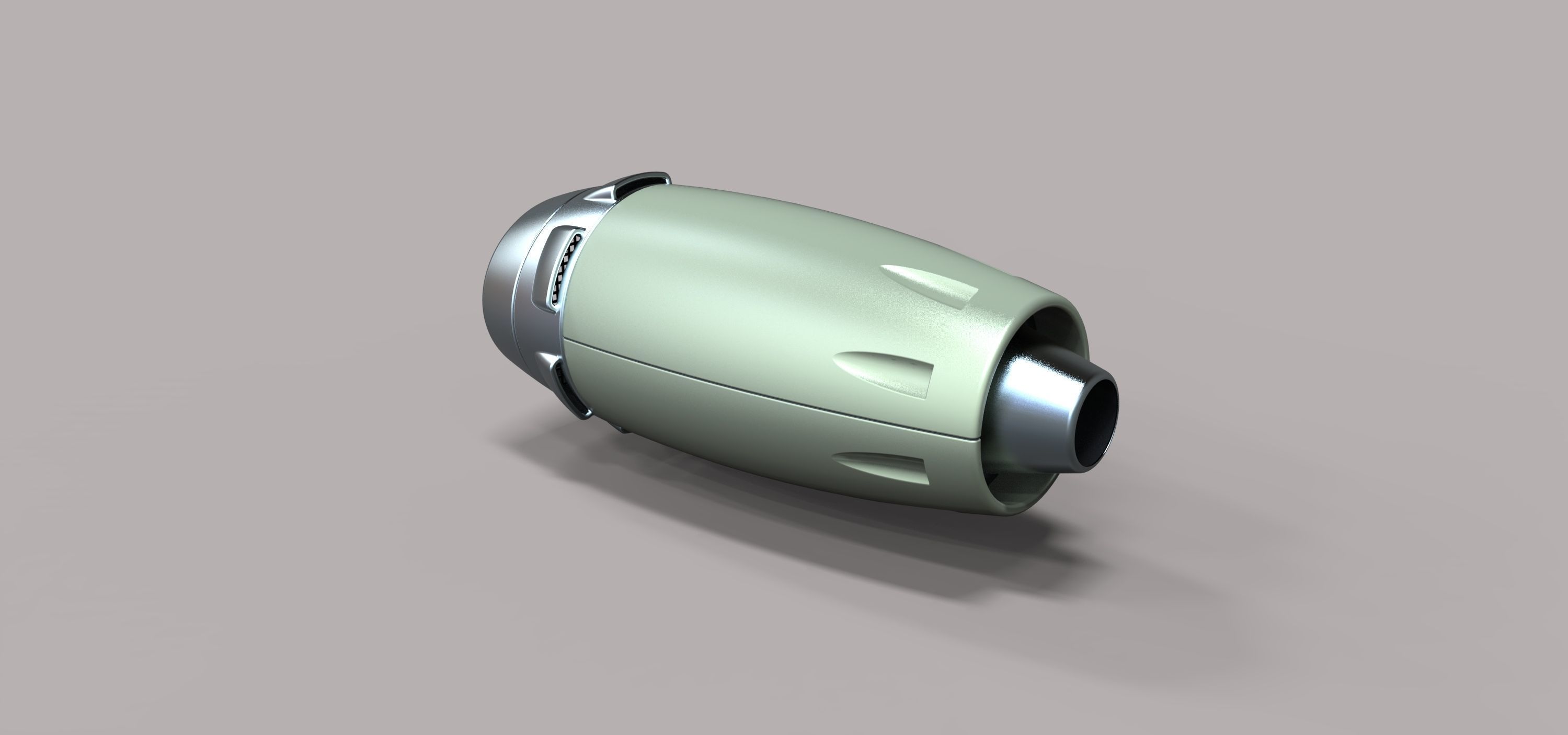 Jet engine 4 3D model_5