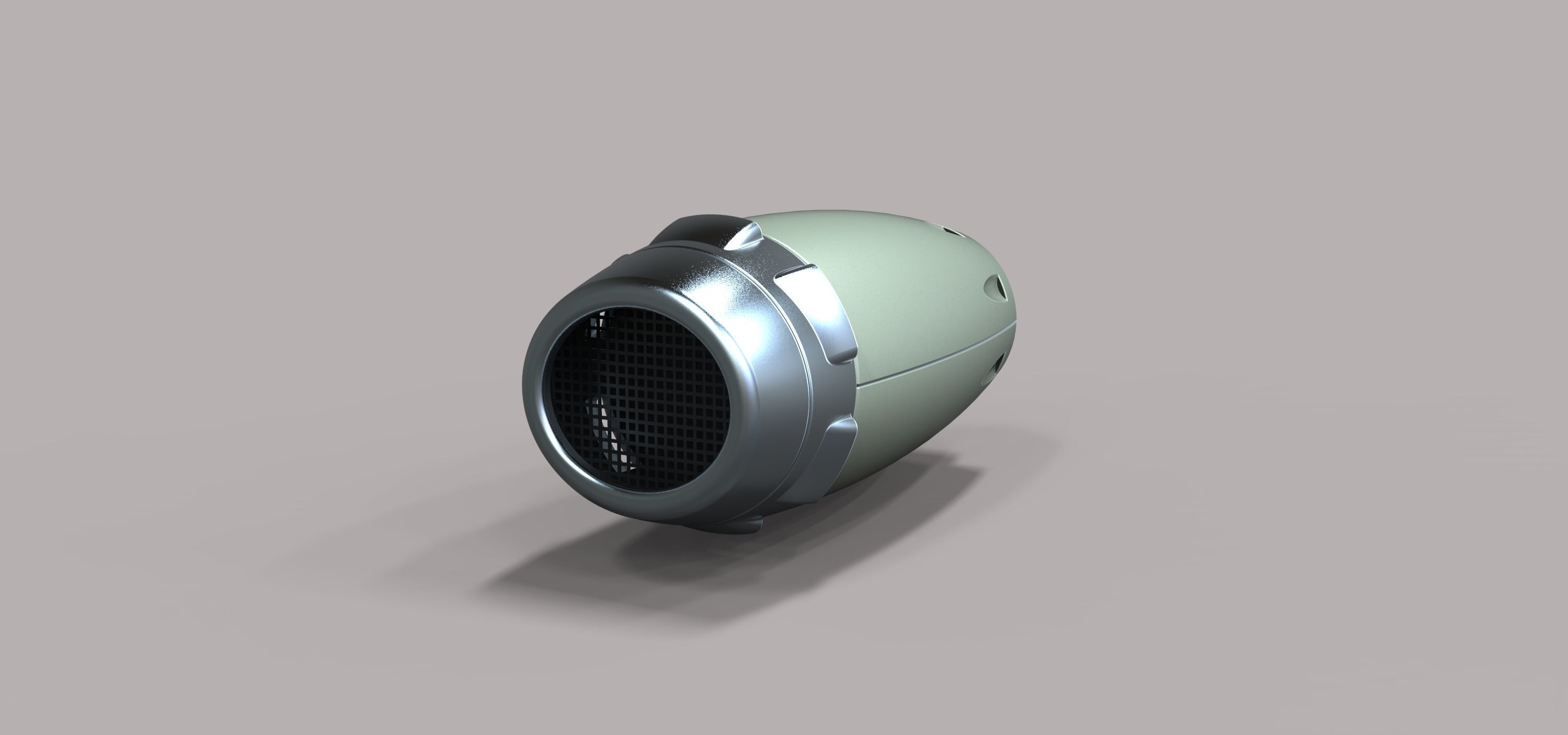 Jet engine 4 3D model_2