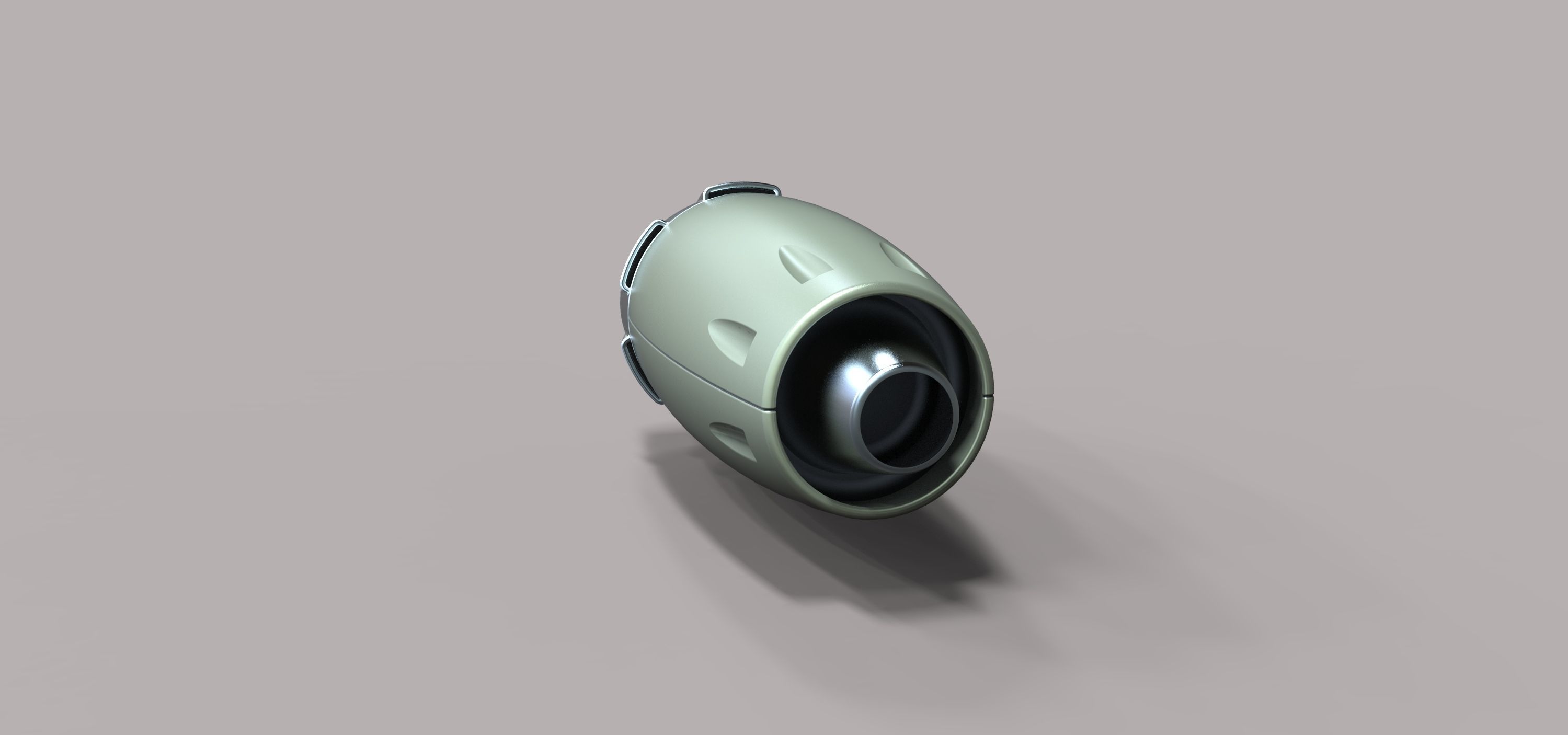Jet engine 4 3D model_6