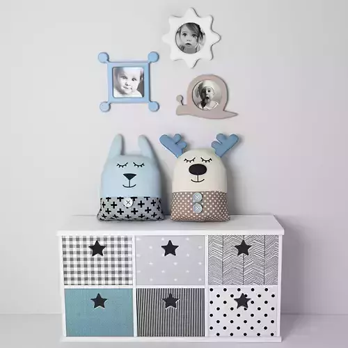 Decorative set for children 12 3D model