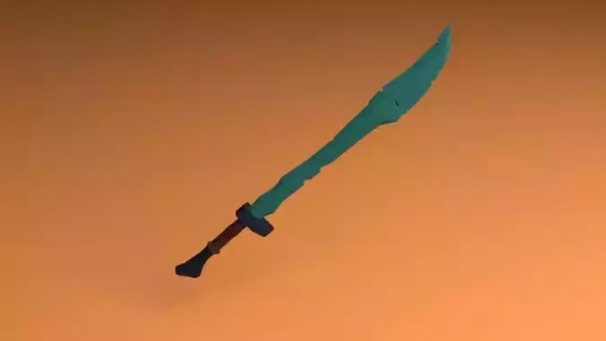 Orcish Jade Sword