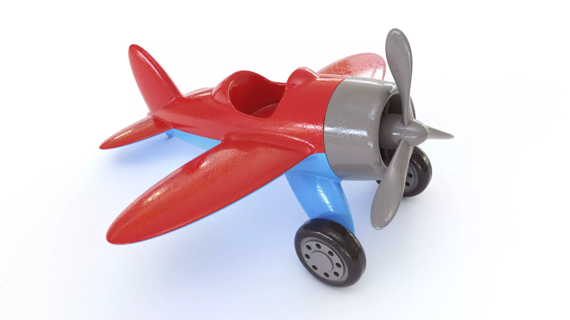 Toy Airplane 3D model