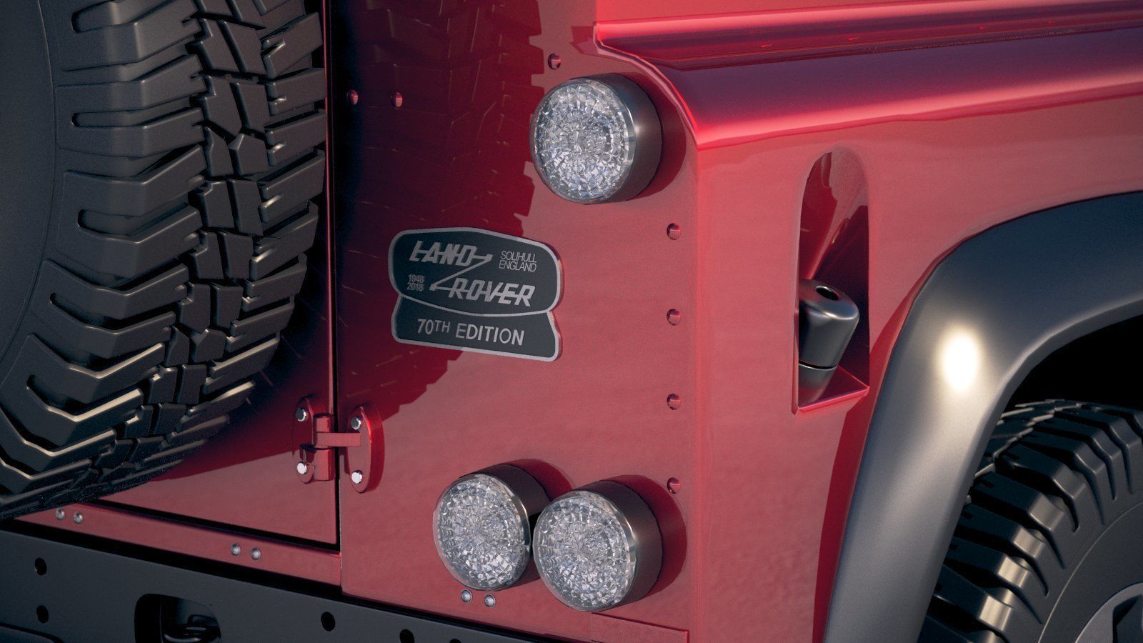 Land Rover Defender Works v8 2018 3D model_16