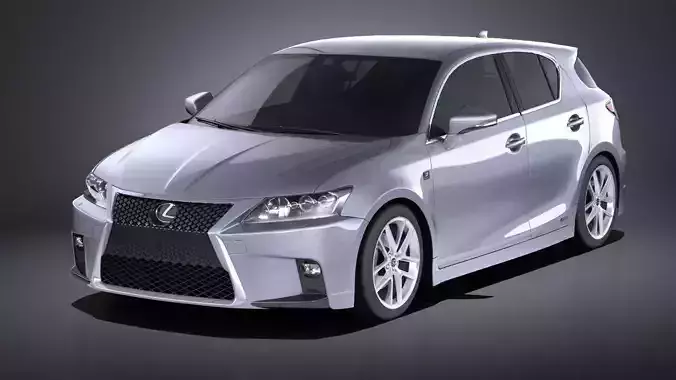 Lexus CT 200h 2016 VRAY