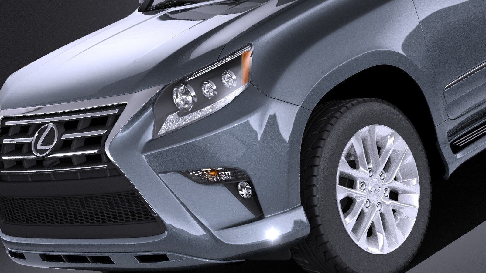 Lexus GX 460 2016 VRAY 3D model_2