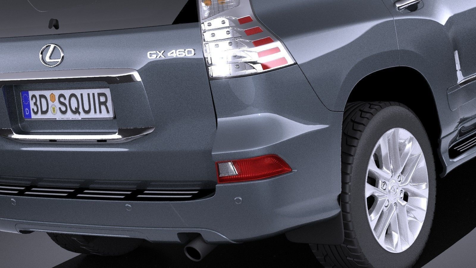 Lexus GX 460 2016 VRAY 3D model_3