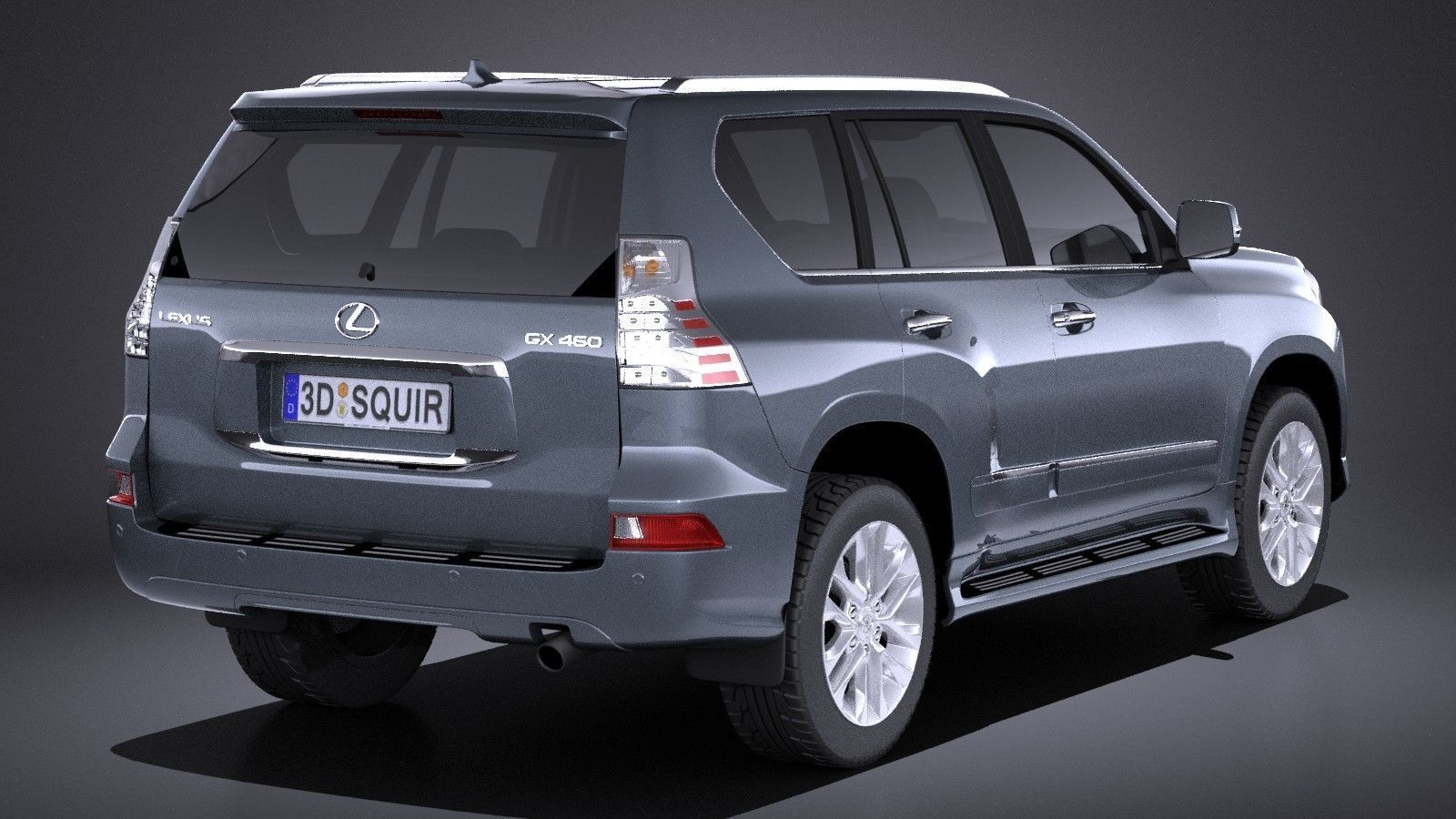 Lexus GX 460 2016 VRAY 3D model_5