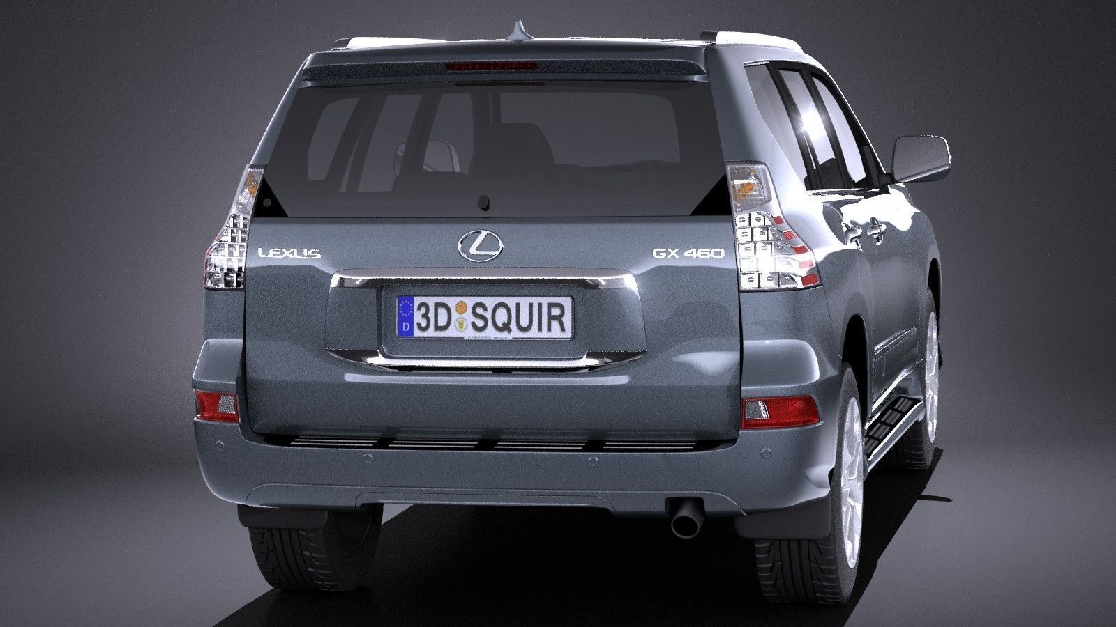 Lexus GX 460 2016 VRAY 3D model_4