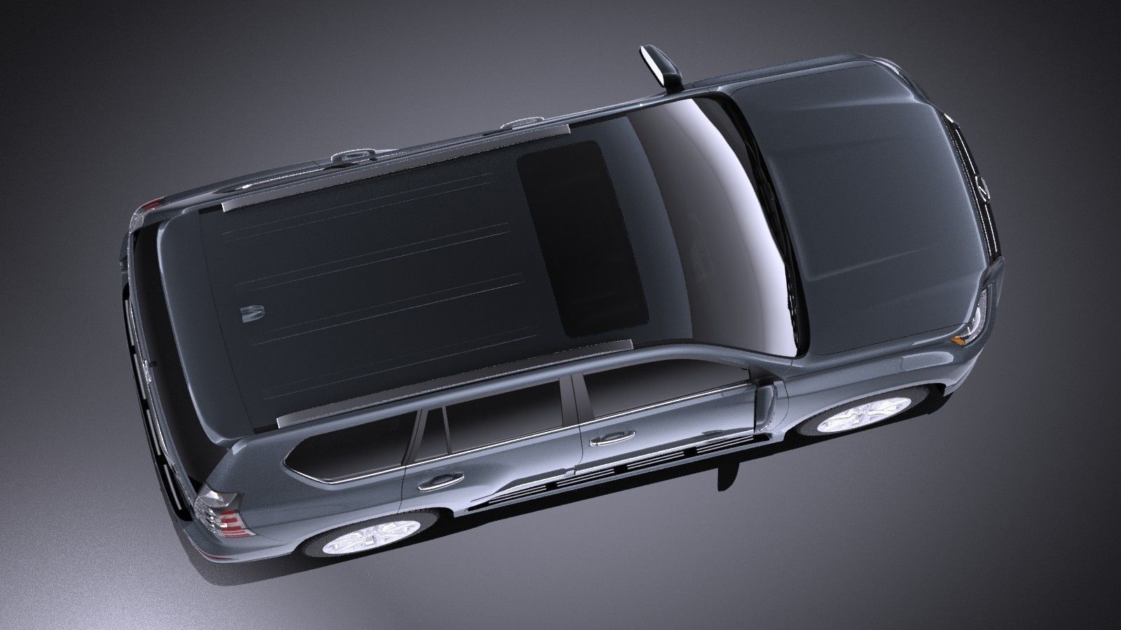 Lexus GX 460 2016 VRAY 3D model_7