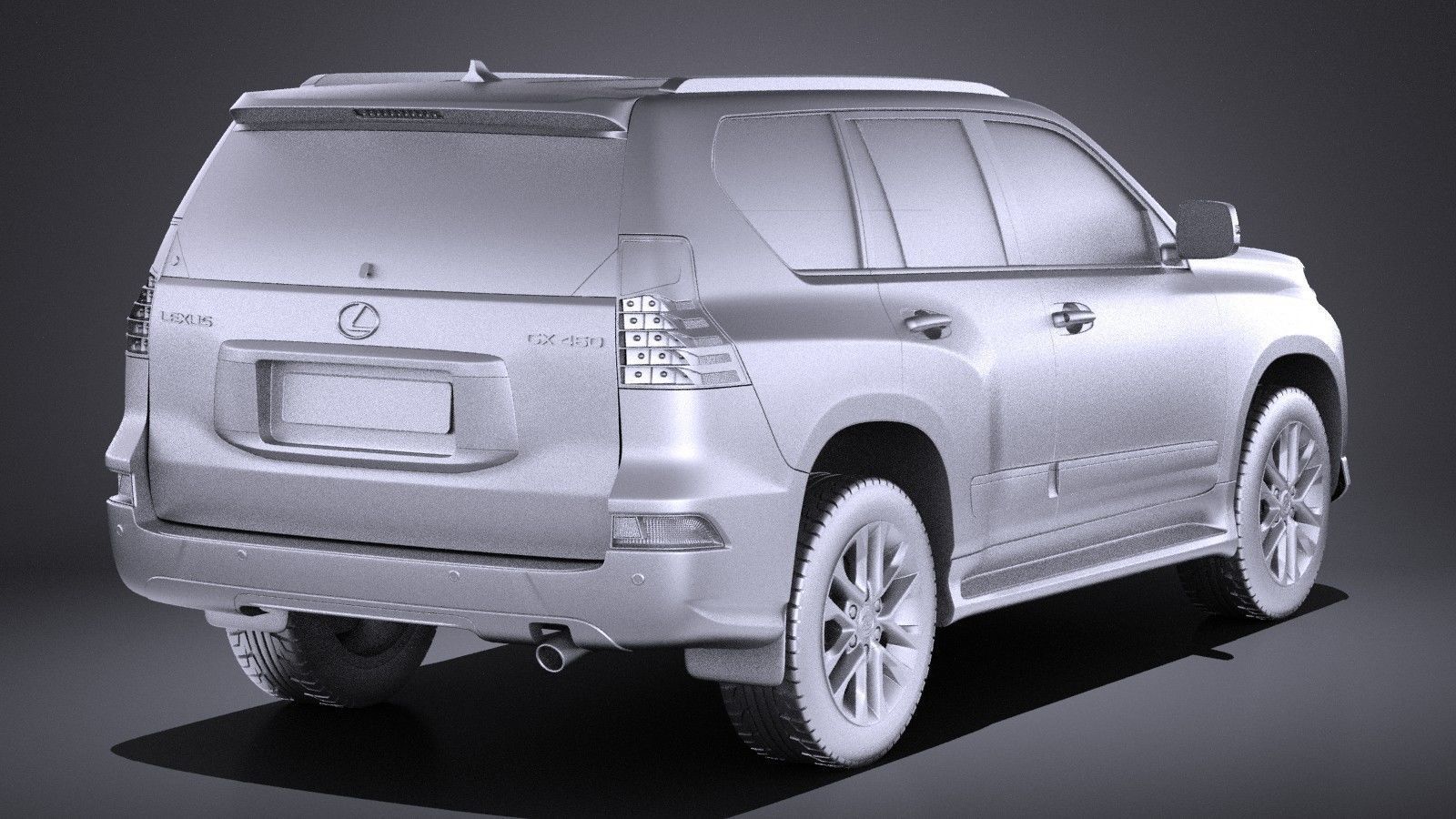 Lexus GX 460 2016 VRAY 3D model_11