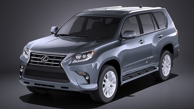 Lexus GX 460 2016 VRAY 3D model