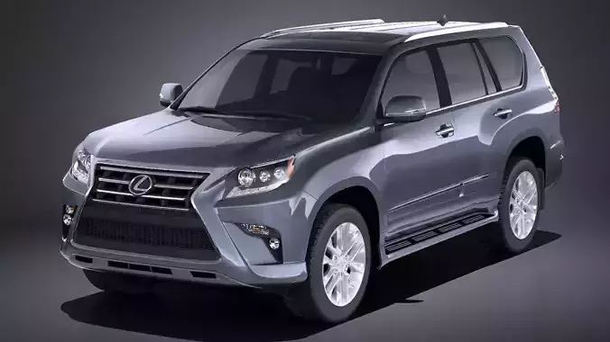 Lexus GX 460 2016 VRAY 3D model