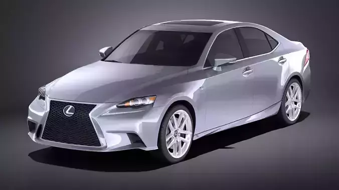 Lexus IS 2016 VRAY