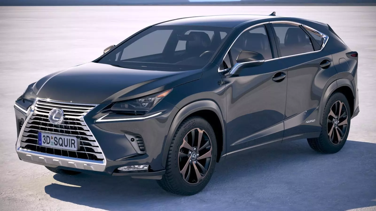 Lexus NX300h 2018 3D model