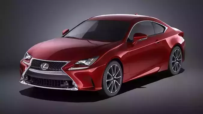 Lexus RC 2017 VRAY