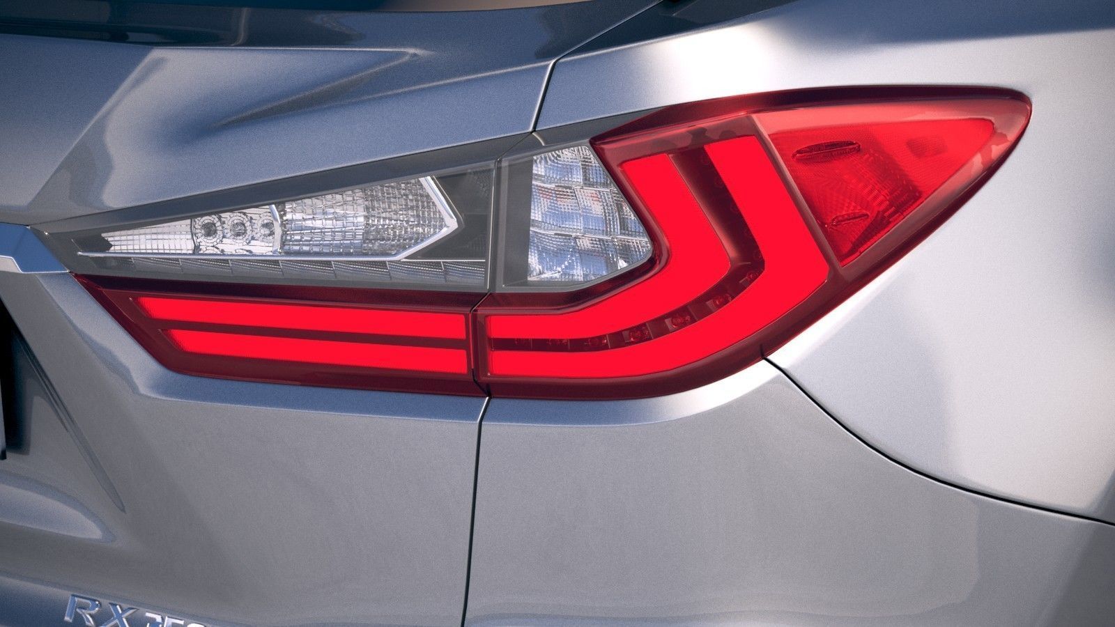 Lexus RX L 2018 3D model_16