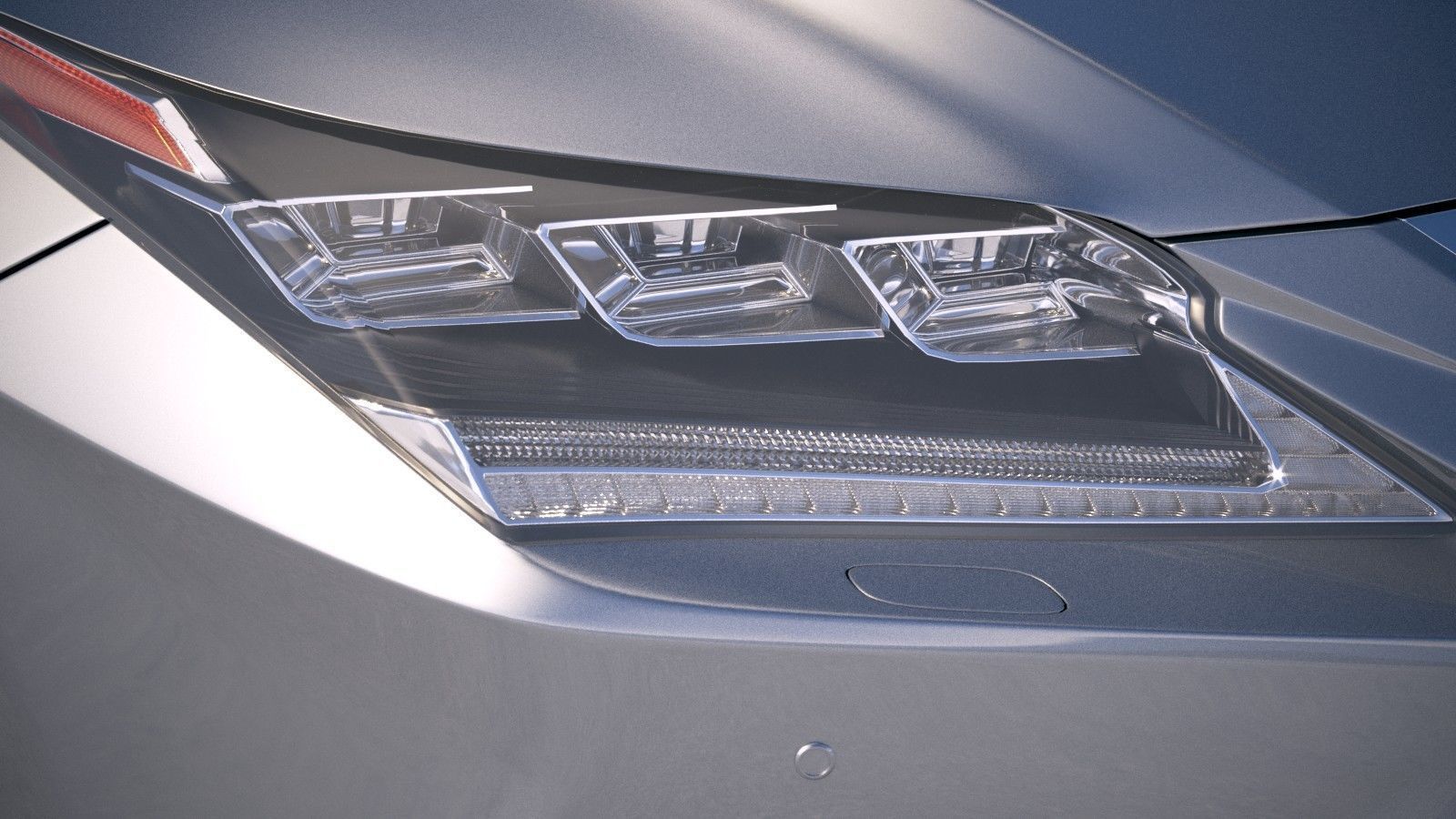 Lexus RX L 2018 3D model_15