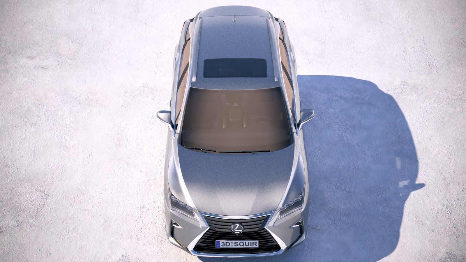 Lexus RX L 2018 3D model_8