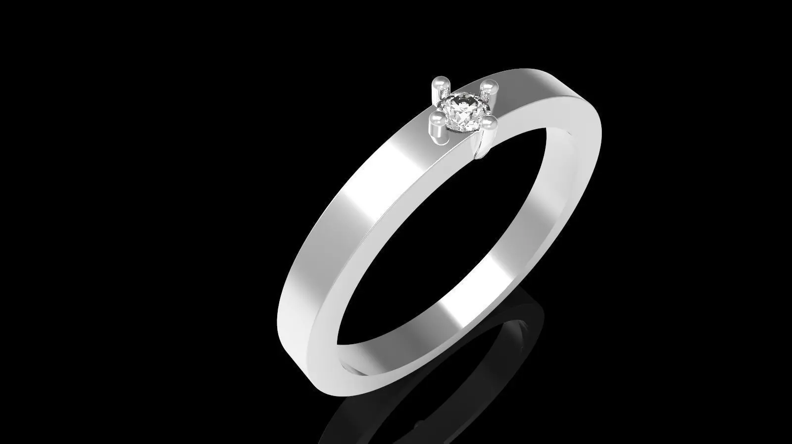 small ring 12mm finger falange 3D print model