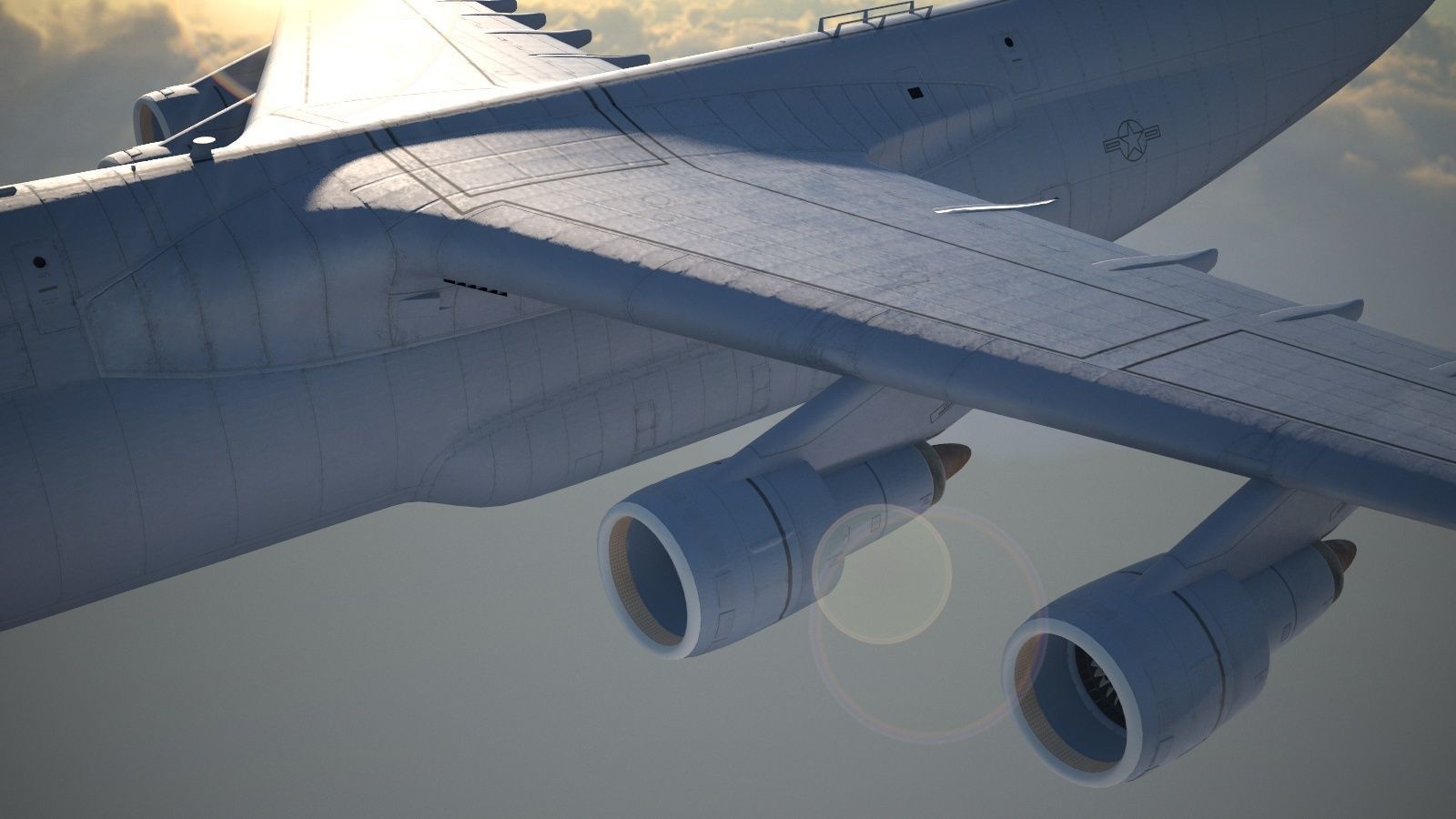 Lockheed C-5 Galaxy 3D model_8